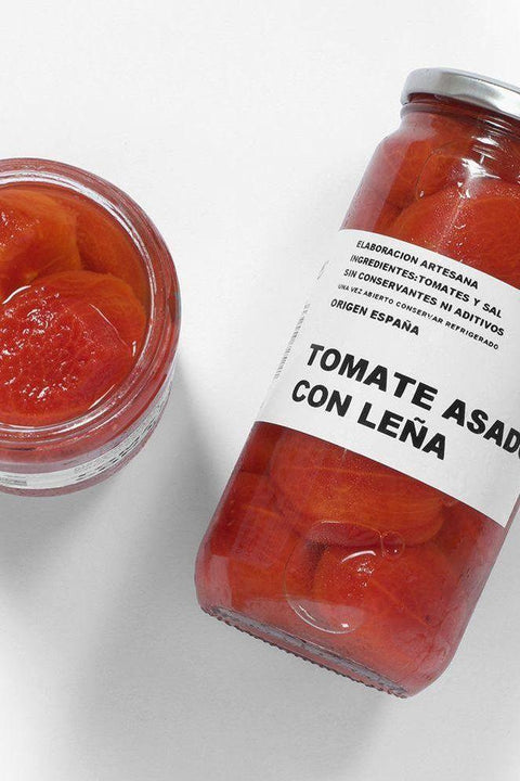 Tomàquets rostits amb llenya