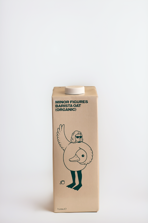 Minor figures - leche de avena (ecológica).